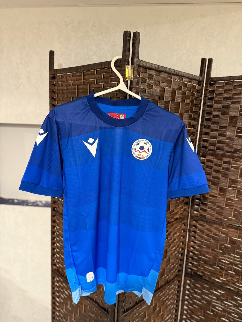 Armenia Blue Away Soccer Jersey